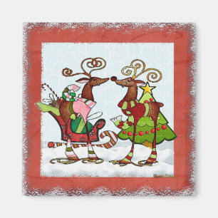 Aimant Silencieux Whimsey Christmas Mooks
