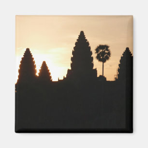 Aimant silhouette angkor