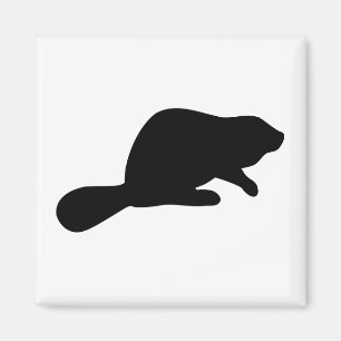 Aimant Silhouette beaver