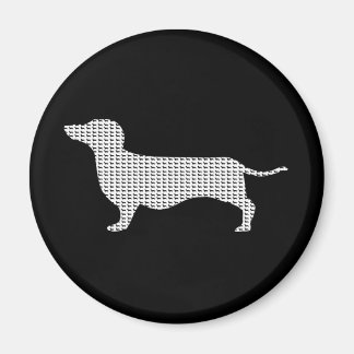 Aimant Silhouette Dachshund De Nombreux