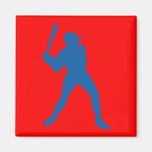 Aimant silhouette de baseball