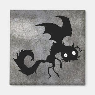 Aimant Silhouette de Cat Vampire