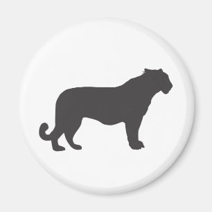 Aimant Silhouette Tiger