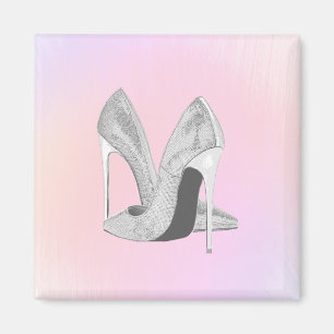 Aimant Silver Heels Pastels