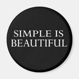 Aimant simple est un bel art minimaliste