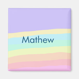 Aimant simple lettre initiale monogramme ajouter votre no