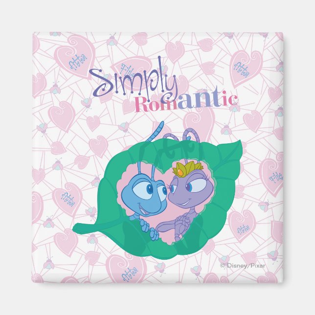 Aimant Simplement romantique (Devant)