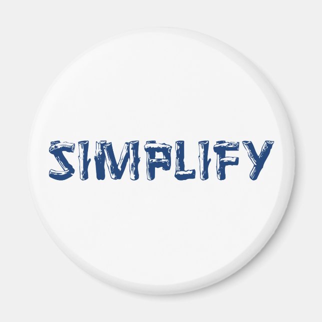 Aimant Simplifier (Devant)