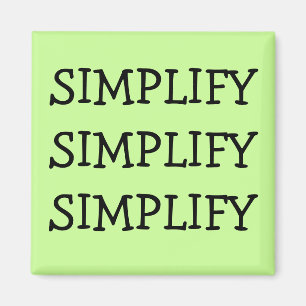 AIMANT SIMPLIFIEZ L'AIMANT