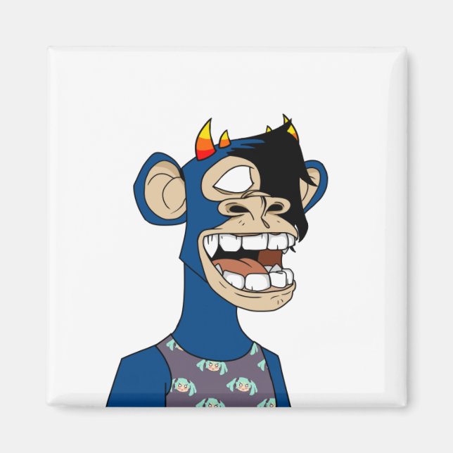 Aimant singe ennuyeux (Devant)