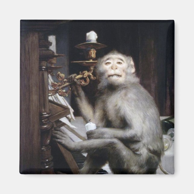 Aimant Singe souriant (Devant)