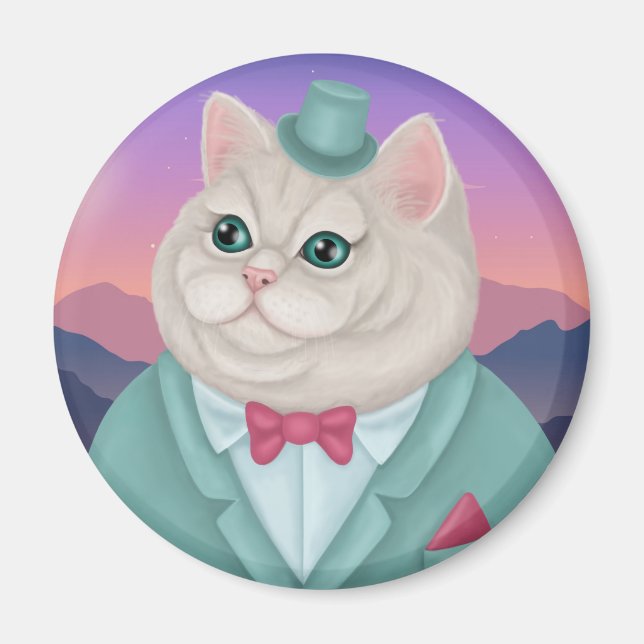 Aimant Sir Whiskers (Devant)