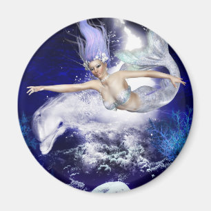 Aimant Sirène avec l'aimant de dauphin