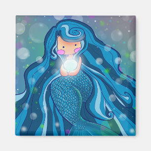 Aimant Sirène avec l'aimant lumineux de perle