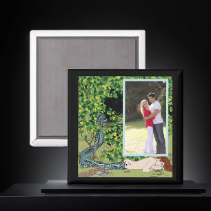 Aimant Sirène de Koloman Moser avec photo