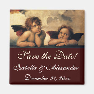 Aimant Sistine Madonna Angels par Raphael Mariage