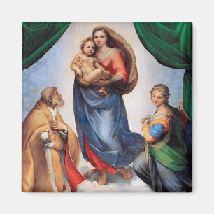 Aimant Sistine Madonna, Raphael