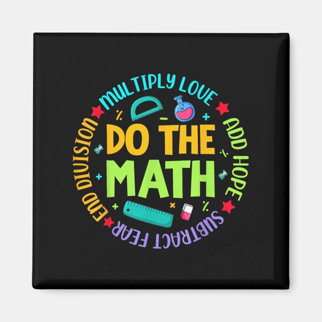 Aimant Sitive Quote Insring Slogan Love Hope Fear Do The  (Devant)