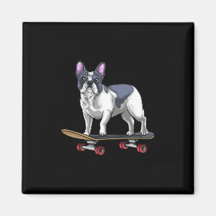 Aimant Skateboard Bulldog