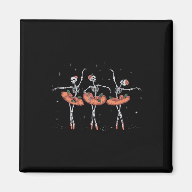 Aimant Skeleton Ballet 2 (Devant)
