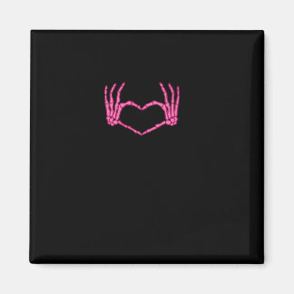 Aimant Skeleton Heart Hands Classic