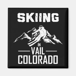 Aimant Ski à Vail Colorado