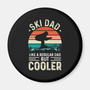 Aimant Ski Dad