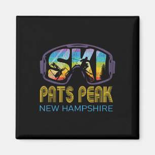 Aimant Ski Pats Peak Vacances de ski au New Hampshire