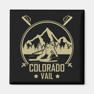 Aimant Ski Vail Colorado