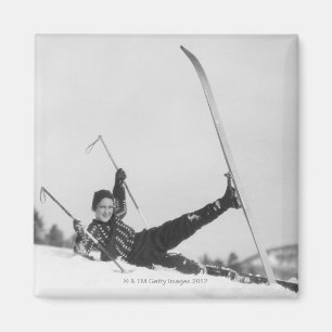 Aimant Skier féminin 2