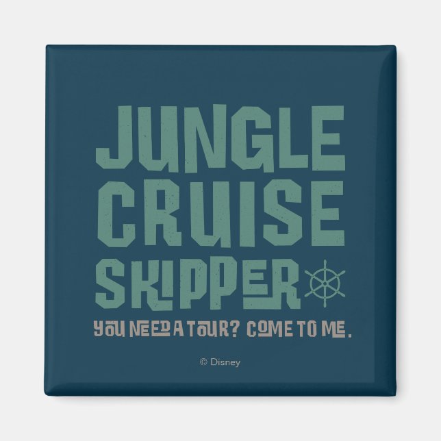Aimant Skipper Jungle Cruise (Devant)