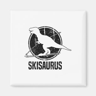 Aimant Skisaurus Dino Skiant Dino Skiant Dinosaure Skiant