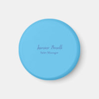 Sky Blue Professional Modern Minimaliste Ajouter u