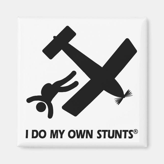 Aimant Skydiving My own Stunts (Devant)