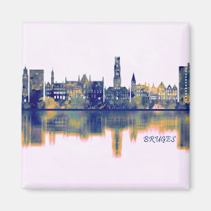 Aimant Skyline de Bruges