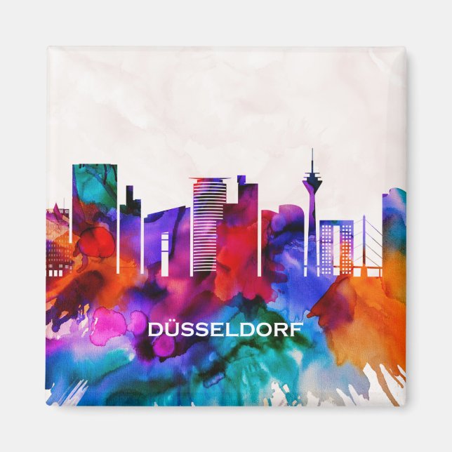Aimant Skyline de Dusseldorf (Devant)