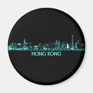 Aimant Skyline de Hong Kong