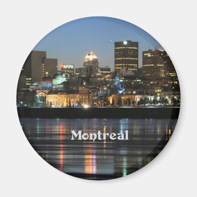 Aimant Skyline de Montréal (Devant)