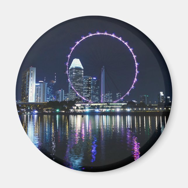 Aimant Skyline de Singapour (Devant)