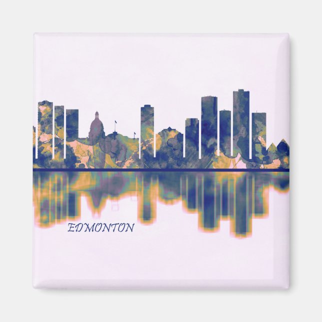 Aimant Skyline d'Edmonton (Devant)