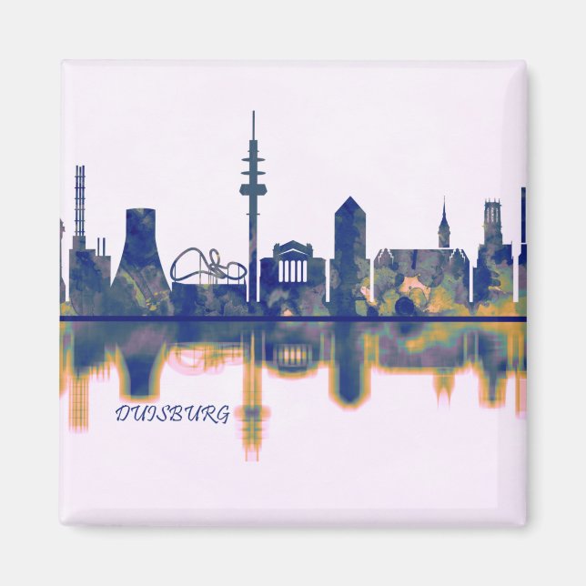 Aimant Skyline Duisburg (Devant)
