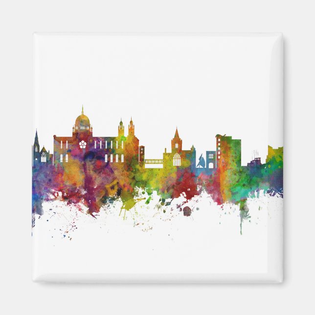 Aimant Skyline Galway Irlande (Devant)