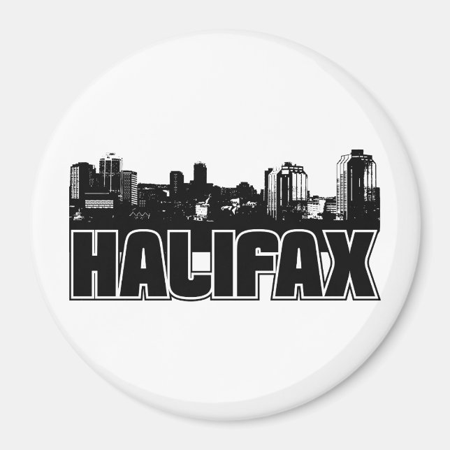 Aimant Skyline Halifax (Devant)