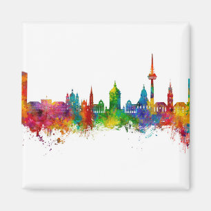 Aimant Skyline Mannheim Allemagne