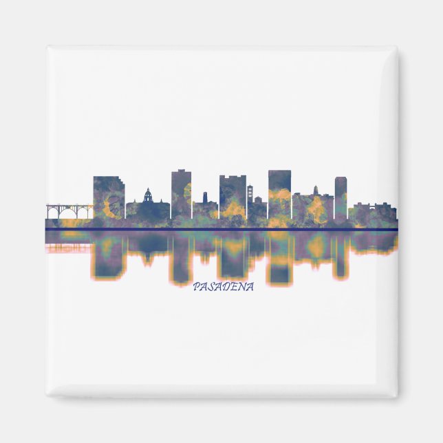 Aimant Skyline Pasadena (Devant)