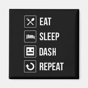 Aimant Sleep Dash Répéter le jeu vidéo Géométrie Gamer vi