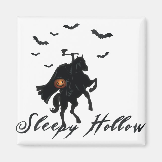 Aimant Sleepy Hollow Horseman sans tête (Devant)