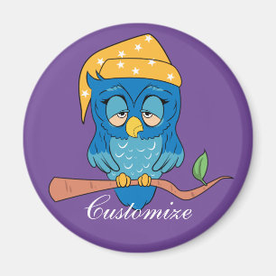 Aimant Sleepy Owl Thunder_Cove