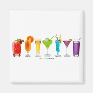 Aimant SlipperyJoe's Cheers boit de l'alcool cocktail fie