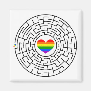 Aimant SlipperyJoe's orgueil labyre de labyrinthe de flèc
